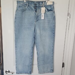 a.n.a Women's Light Blue Relaxed Jeans